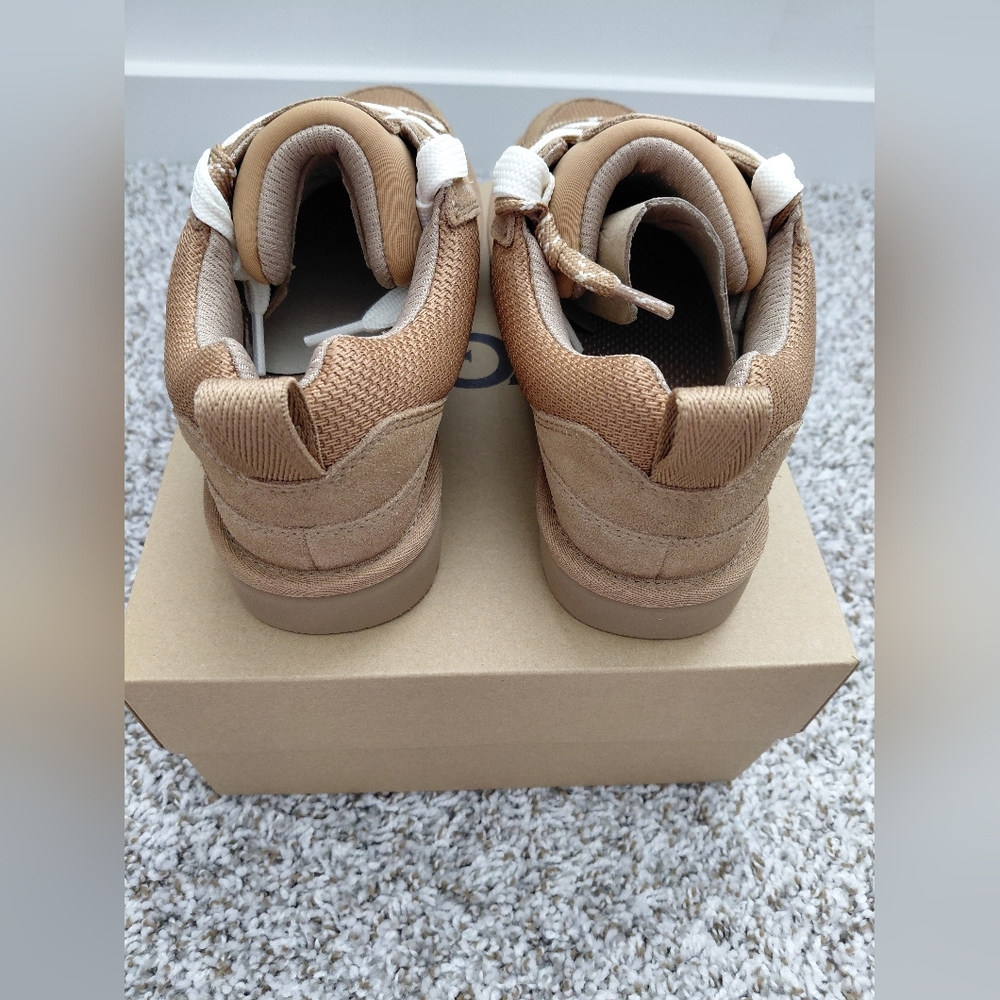 UGG Tan Sneakers with Cream Laces - Picture 4 of 9